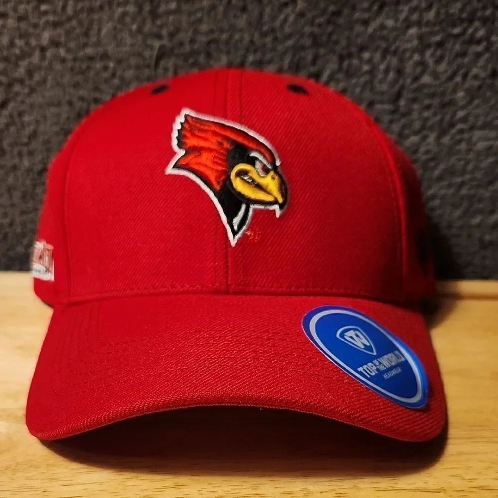 Top of the World Illinois State Redbirds Velcroback Hat - New